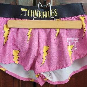 Chicknlegs Women's Pink Athletic Shorts